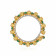 Viraz Gemstones Gold Bangle BNFTP11138
