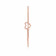 Zoul Gold Oval Bangle BNNKDZL42404