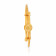 Starlet Gold Kada Bangle BNNOB18868