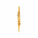 Starlet Gold Kangan Bangle BNZNS13515