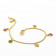 Malabar 22 KT Gold Studded Charms Bracelet BRDZSKY108
