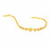 Malabar 22 KT Gold Studded Loose Bracelet BRGEZNCBRGT060