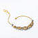 Malabar 22 KT Two Tone Gold Studded Loose Bracelet BRNOSA0374