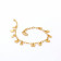Malabar 22 KT Gold Studded Charms Bracelet BRNOSA0376