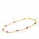 Precia Gemstone Gold Loose Ruby Bracelet