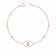 Mine Diamond Gold Bracelet BRZOL10009