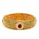 Ethnix 22 KT Gold Studded Kangan Bangle Set BSAHDAAAAAHNZI