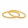 Starlet Gold Bangle Set BSBNKER12152