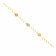 Malabar 22 KT Gold Studded Loose Bracelet BSNOSA0400