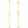 Malabar Gold Machine Made Chain CHDZL10039