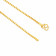 Malabar 22 KT Gold Studded Handcrafted Chain CHKEHMA012
