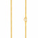 Malabar 22 KT Gold Studded Machine Made Chain CHNOMMA011FLAT