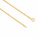Malabar 22 KT Gold Machine Made Chain CHNOMMA055