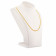 Malabar 22 KT Gold Machine Made Chain CHNOMMA055
