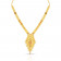Malabar Muslim Malabar Gold Mughal Long Necklace CNK0179FA