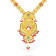 Kerala Christian Malabar Gold Antiqe Necklace CNK0613TC