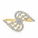 Mine Diamond Studded Broad Rings Gold Ring DCRMBRG00206