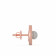 Malabar 18 KT Rose Gold Studded Earring DZERSFP1095DZ