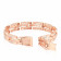 Malabar 18 KT Rose Gold Studded Loose Bracelet DZGBR0299DZ