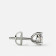 Mine Solitaire White Gold Earring Mount E-551162RW