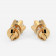 Mine Solitaire Yellow Gold Earring Mount E71419Y
