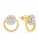 Mine Diamond Studded Studs Gold Earring EAR2845