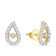 Mine Diamond Studded Studs Gold Earring EAR8328