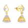 Mine Diamond Studded Jhumki Gold Earring EAR9001