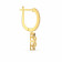 Malabar 22 KT Gold Studded Clip-On Earring ECERSGDZ015