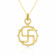 Malabar Gold Pendant ECOMSK113B_22KT