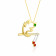 Malabar Gold Krishna Basuri Two-in-One Rakhi and Pendant