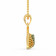 Malabar 22 KT Gold Studded Casual Pendant ECPDMF1001