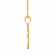 Malabar 18 KT Gold Studded Casual Pendant ECPDMO1060