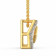 Malabar Gold Geometric Square Two-in-One Rakhi and Pendant