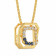Malabar 22 KT Gold Studded Casual Pendant ECPDSGDZ025