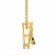 Malabar 22 KT Gold Studded Casual Pendant ECPDSGDZ025