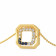 Malabar 22 KT Gold Studded Casual Pendant ECPDSGDZ025