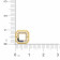 Malabar 22 KT Gold Studded Casual Pendant ECPDSGDZ025