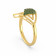 Malabar 22 KT Gold Studded Casual Ring ECRGMF1001