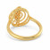 Malabar 22 KT Gold Studded Casual Ring ECRGMF1002