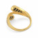 Malabar 22 KT Gold Studded Casual Ring ECRGSGDZ001