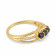 Malabar 22 KT Gold Studded Casual Ring ECRGSGDZ010