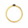 Malabar 22 KT Gold Studded Casual Ring ECRGSGDZ013