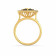 Malabar 22 KT Gold Studded Casual Ring ECRGSGDZ023