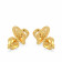 Malabar 22 KT Two Tone Gold Studded Earring EGSGHTYA0077