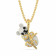 Starlet 22 KT Gold Studded Pendant For Kids EKPDDZ0001