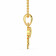 Starlet 22 KT Gold Studded Spiritual Pendant EKPDNO0006