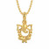 Starlet 22 KT Gold Studded Spiritual Pendant EKPDNO0006