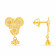 Malabar 22 KT Gold Studded Drops Earring ERCOVM0022