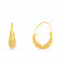 Malabar 22 KT Gold Studded Hoops Earring ERCOVM0050
